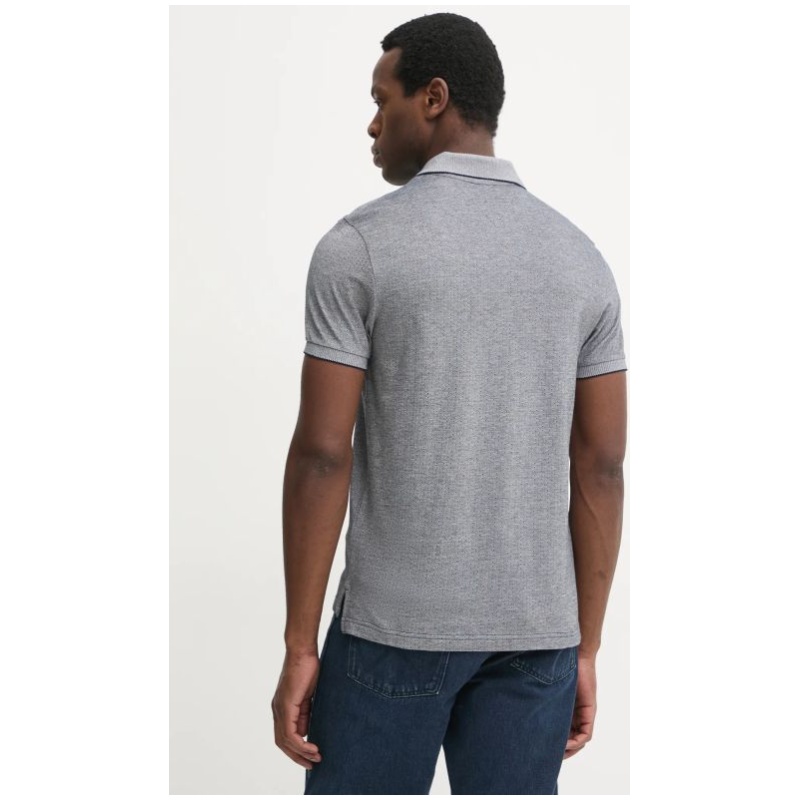 TOMMY HILFIGER Jacquard micropattern reg polo